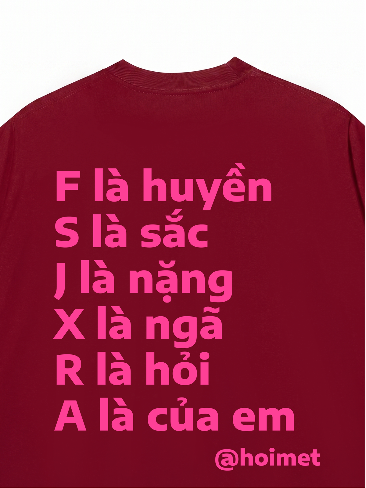 Áo Thun Relaxed Fit A Là Của Em