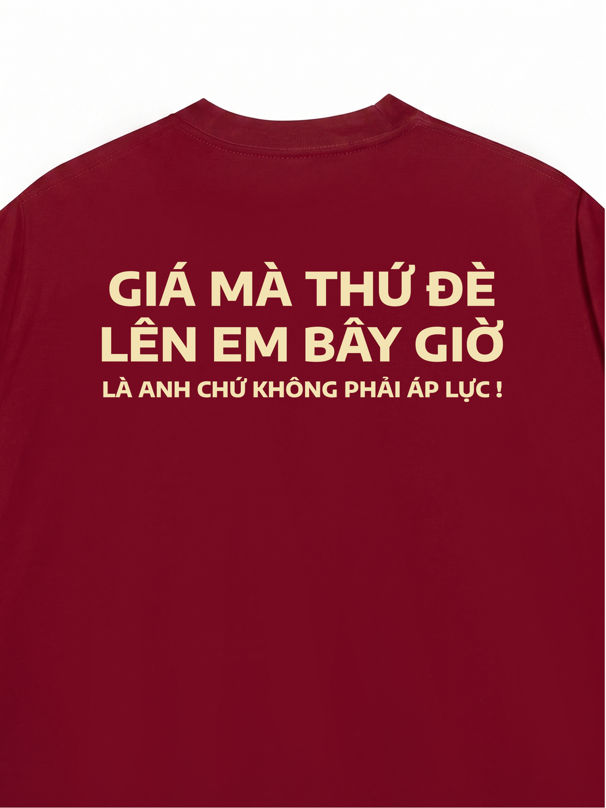 Áo Thun Relaxed Fit Đè Lên Em
