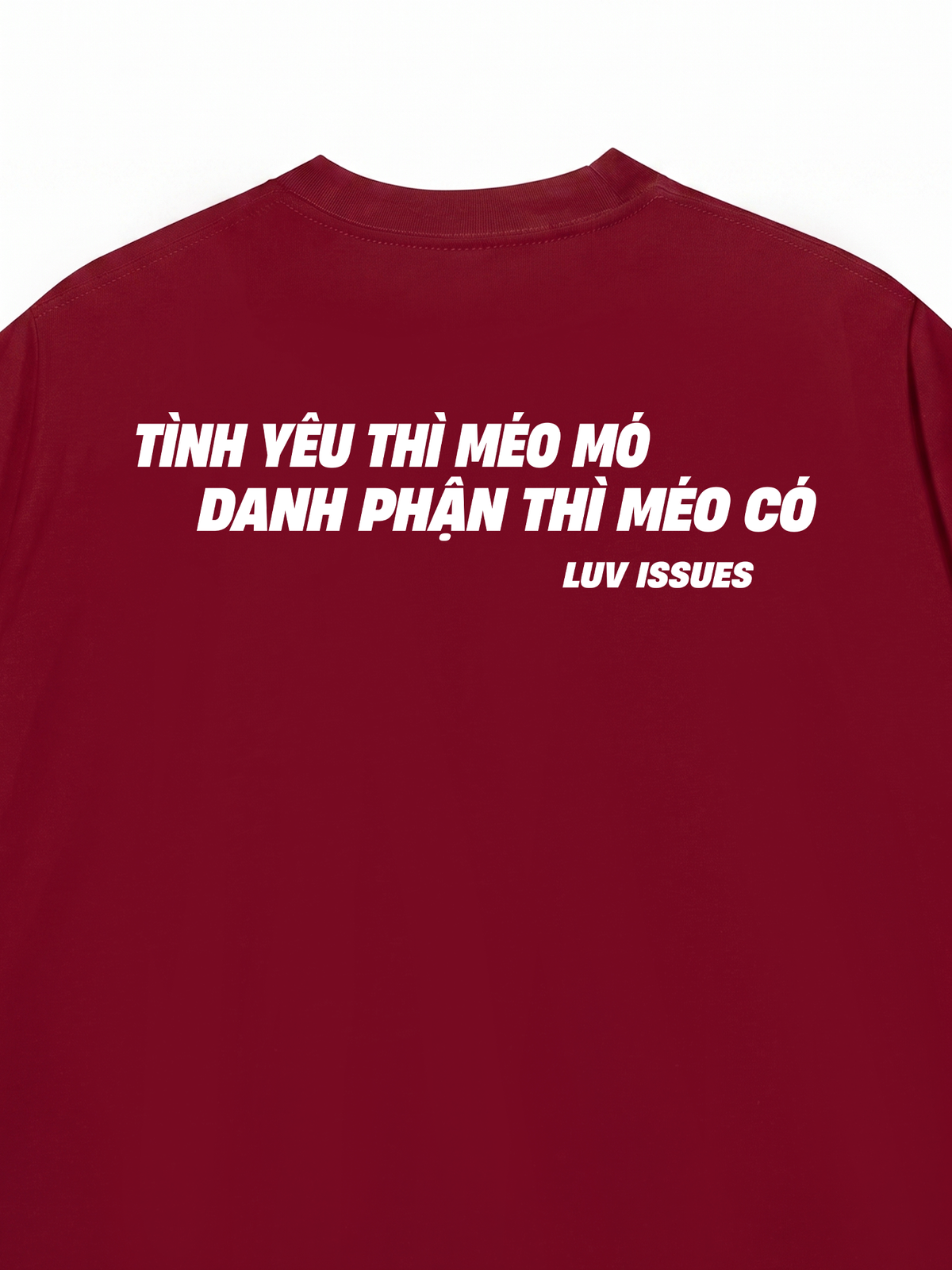 Áo Thun Relaxed Fit Tình Yêu Méo Mó