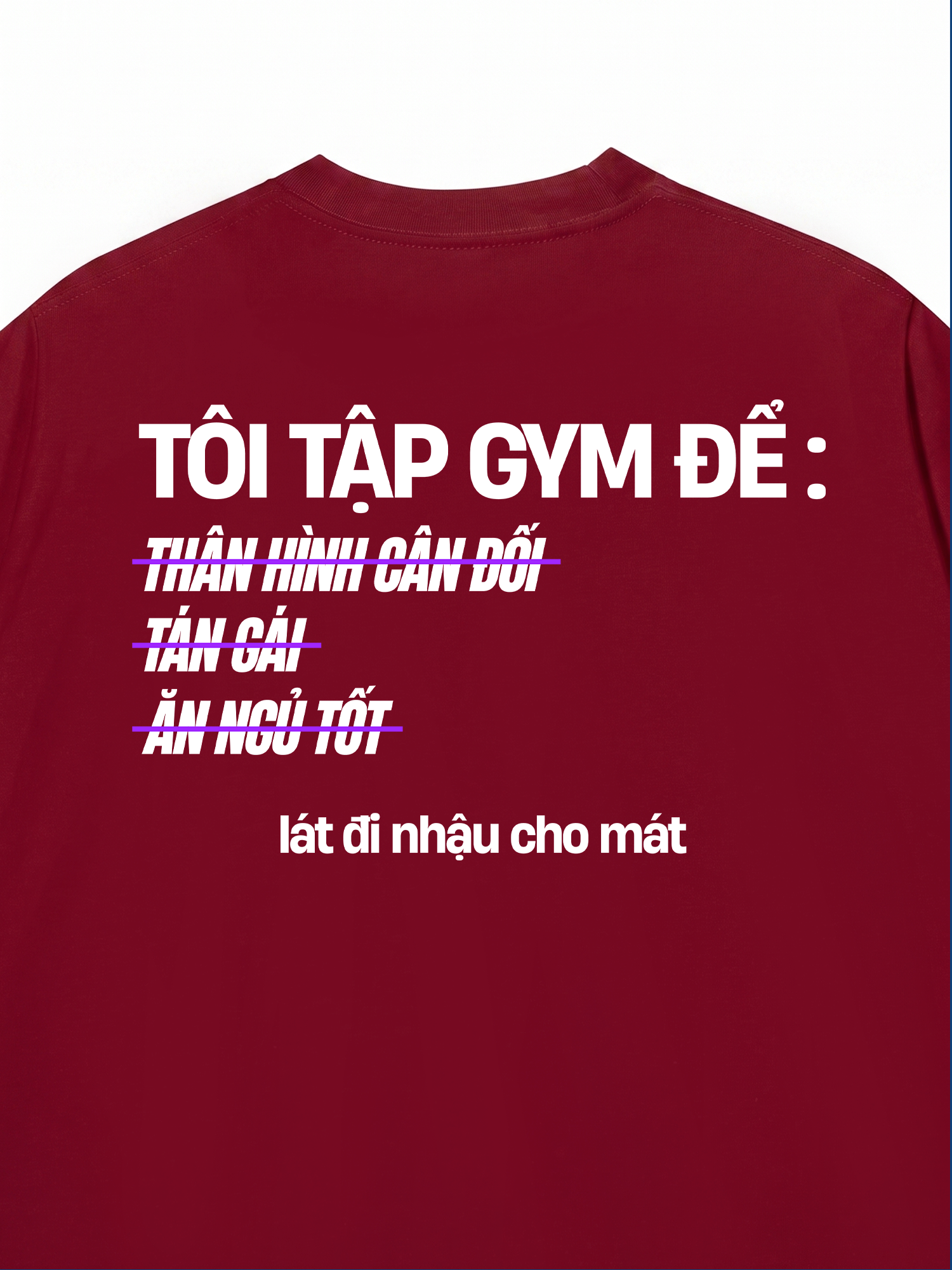 Áo Thun Relaxed Fit Lý Do Đi Tập