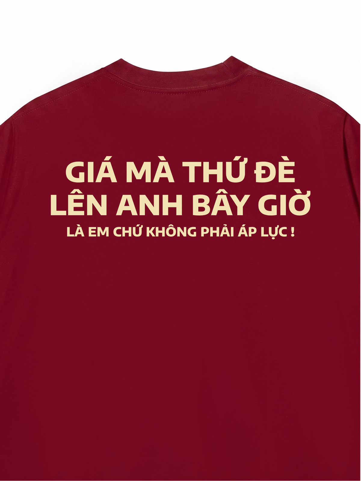 Áo Thun Relaxed Fit Đè Lên Anh