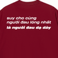 Áo Thun Relaxed Fit Người Đau Lòng Nhất