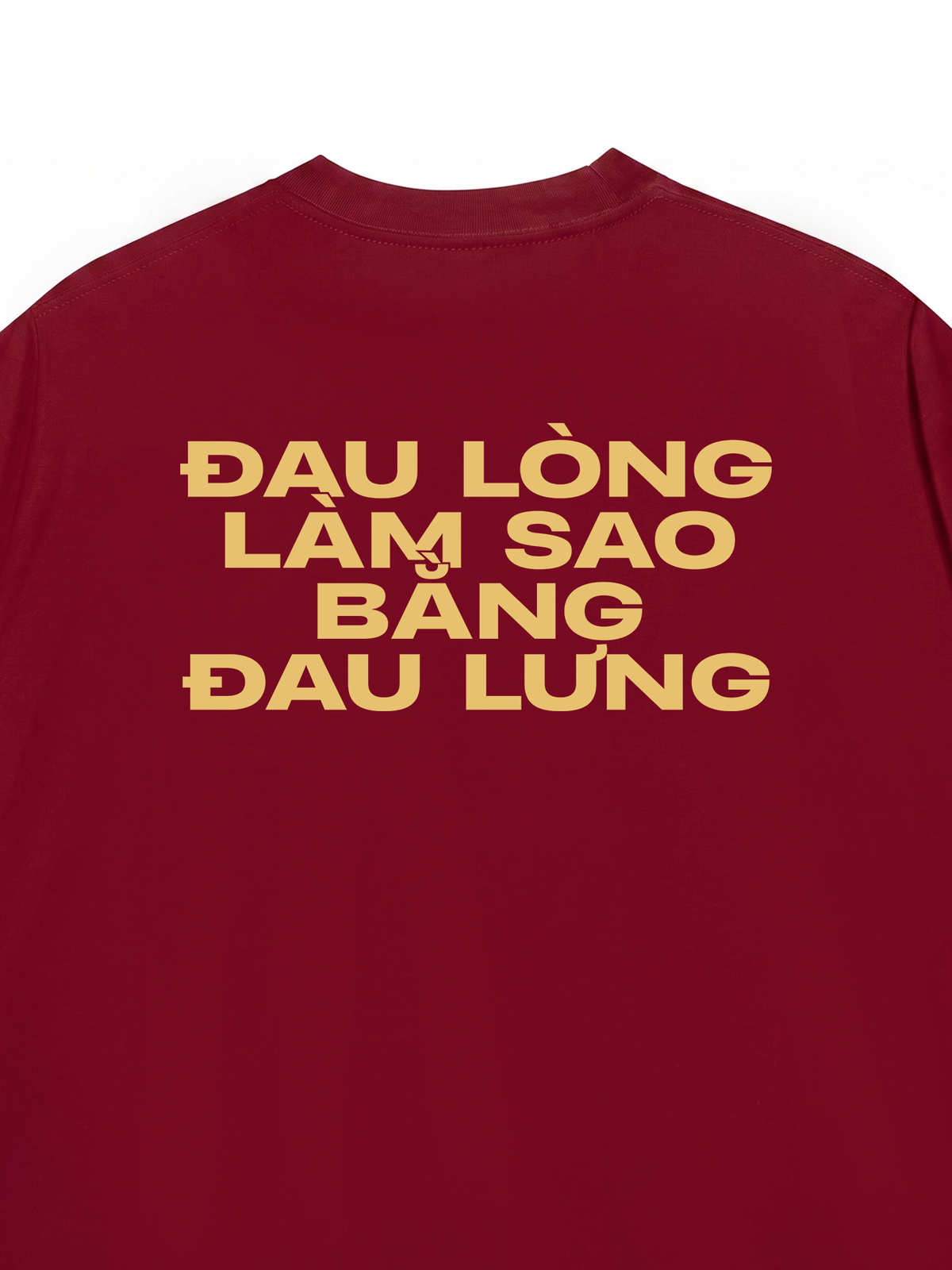 Áo Thun Relaxed Fit Sao Bằng Đau Lưng