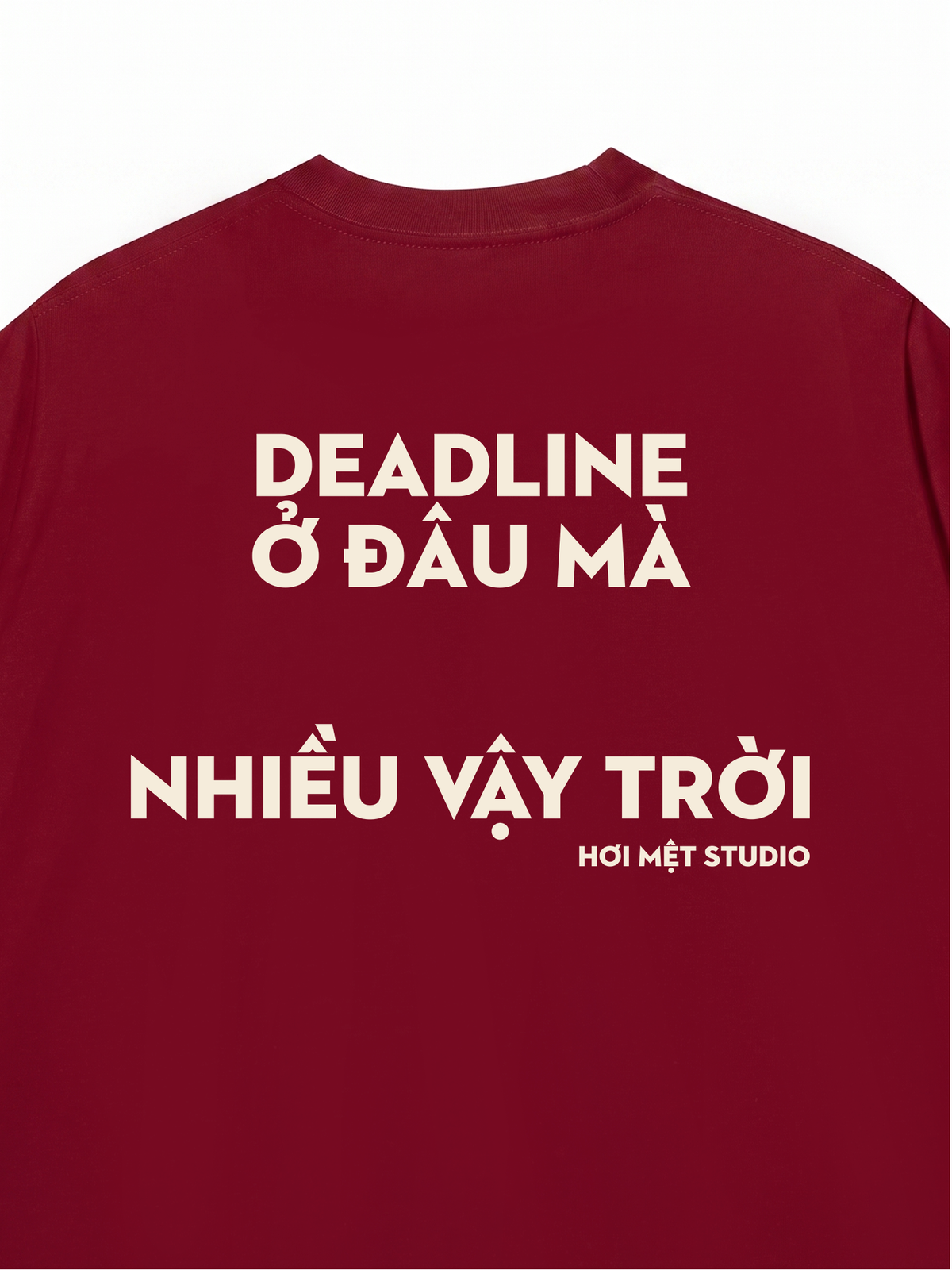 Áo Thun Relaxed Fit Nhiều DeadLine