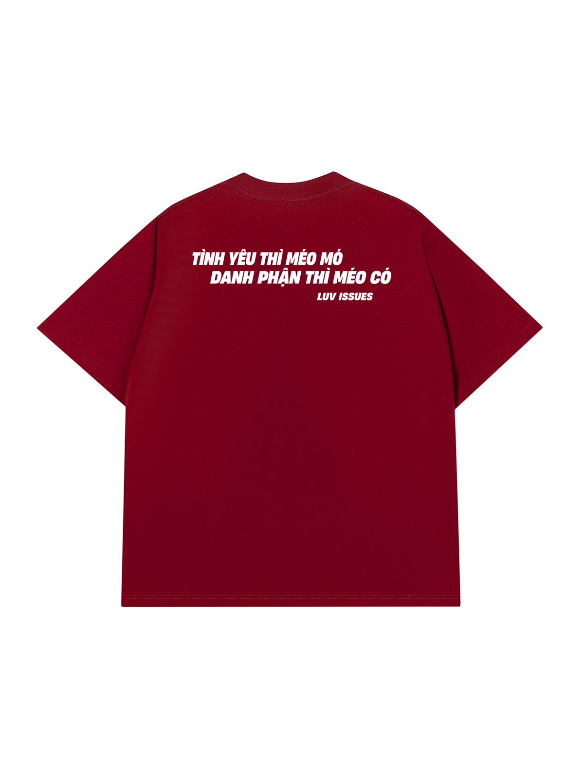 Áo Thun Relaxed Fit Tình Yêu Méo Mó