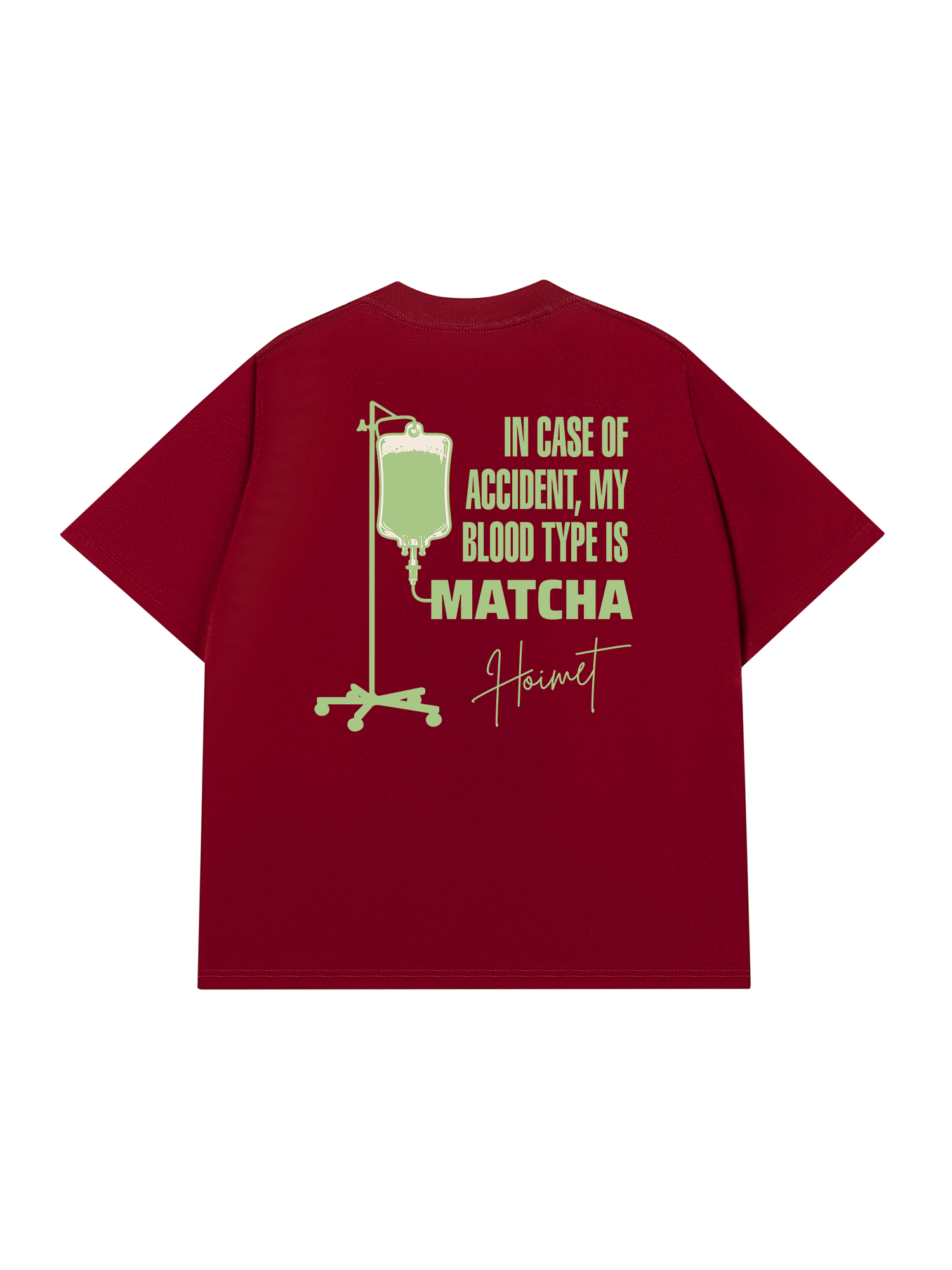 Áo Thun Relaxed Fit Blood Type Is Matcha