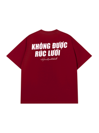Áo Thun Relaxed Fit Không Được Rúc Lưới