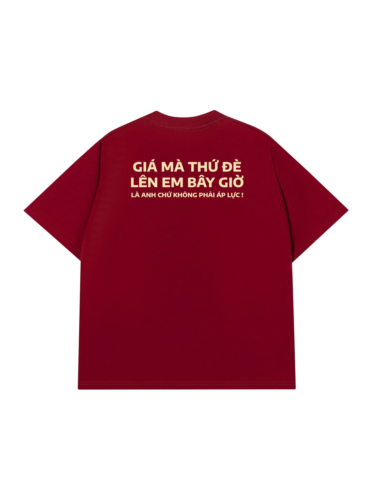 Áo Thun Relaxed Fit Đè Lên Em