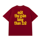 Áo Thun Relaxed Fit Mặt Thư Giãn