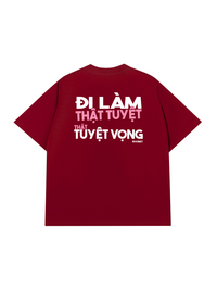 Áo Thun Relaxed Fit Đi Làm Thật Tuyệt