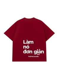 Áo Thun Relaxed Fit Làm Nó Đơn Giản Thôi