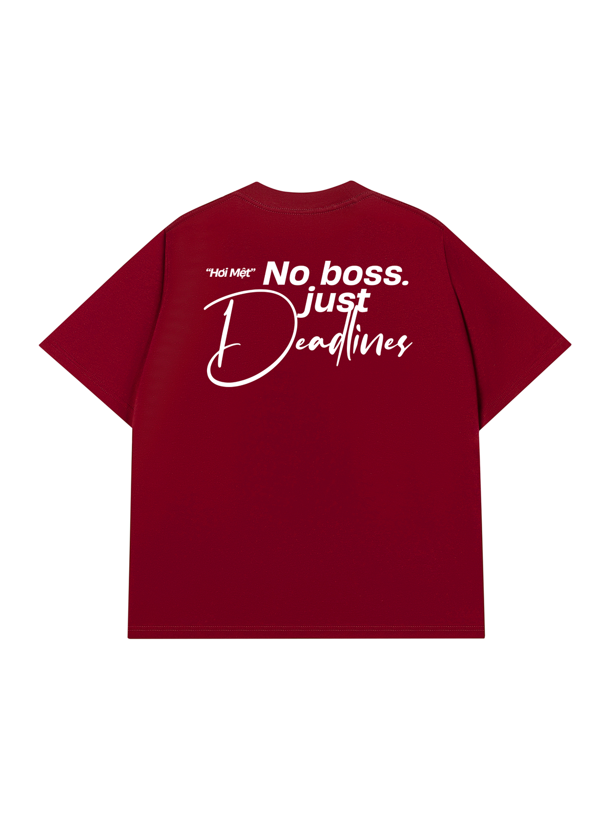 Áo Thun Relaxed Fit No Boss