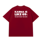 Áo Thun Relaxed Fit Karma Like 69