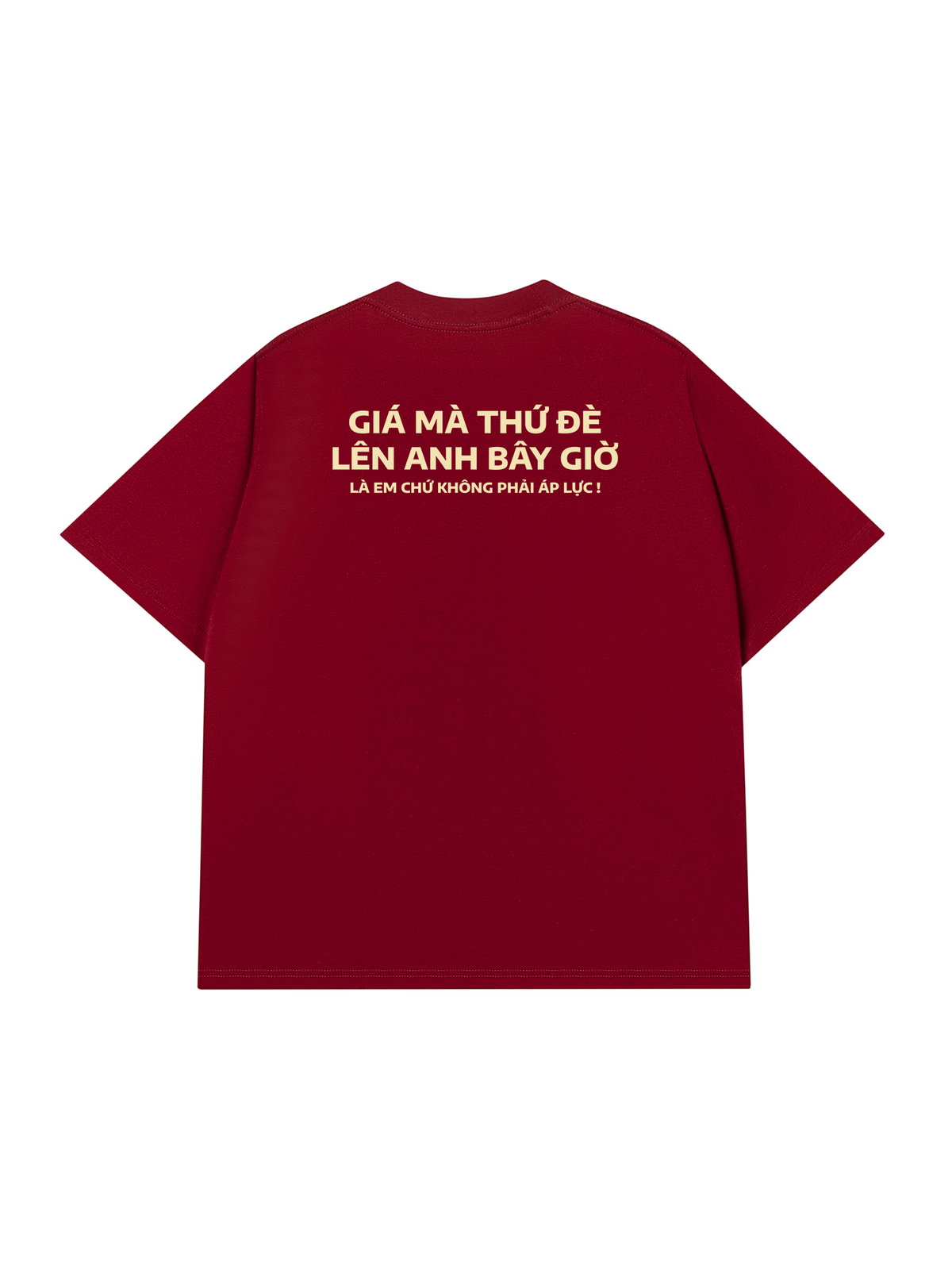 Áo Thun Relaxed Fit Đè Lên Anh