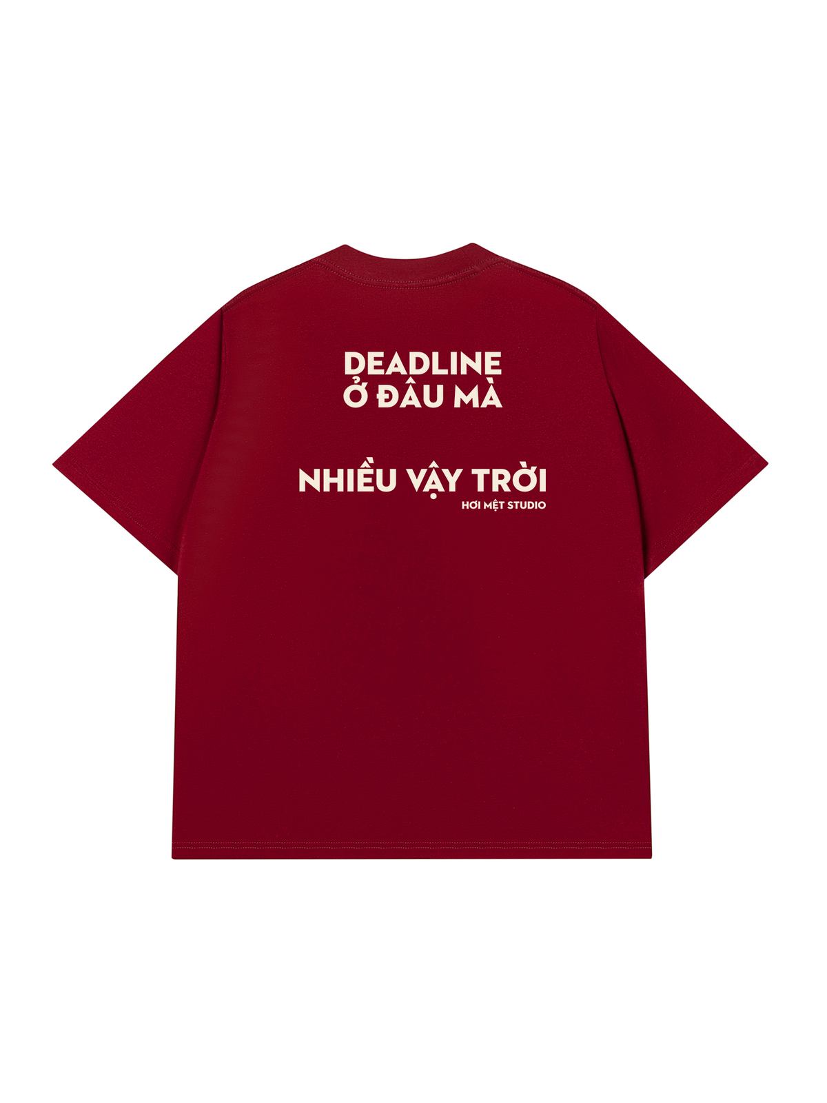 Áo Thun Relaxed Fit Nhiều DeadLine