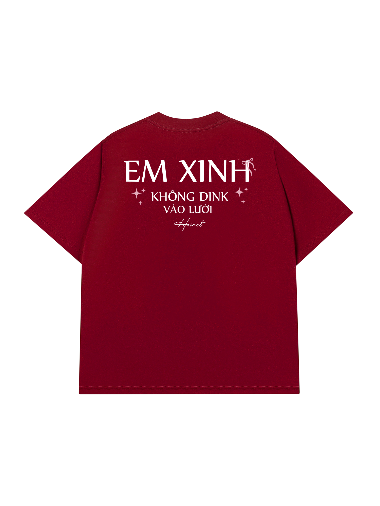 Áo Thun Relaxed Fit Không Dink Vào Lưới