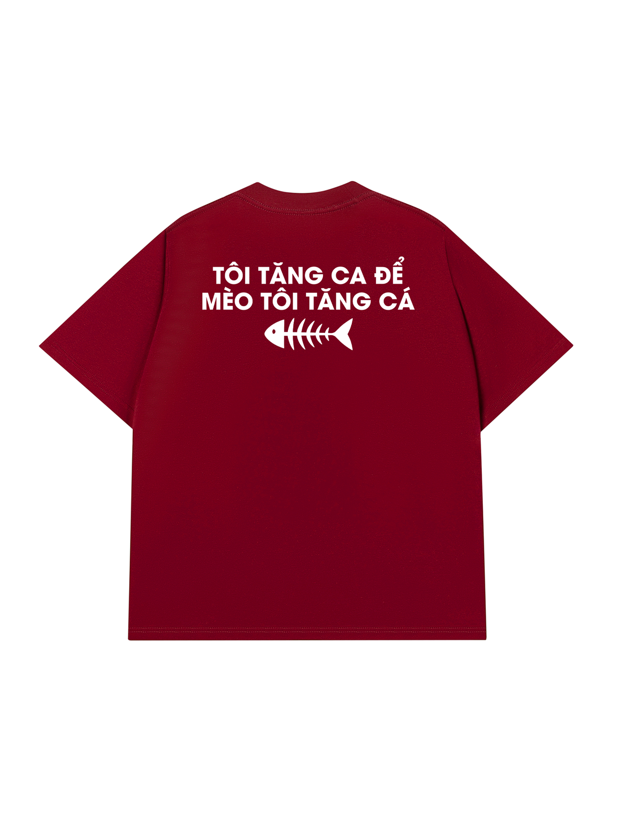 Áo Thun Relaxed Fit Tôi Tăng Ca