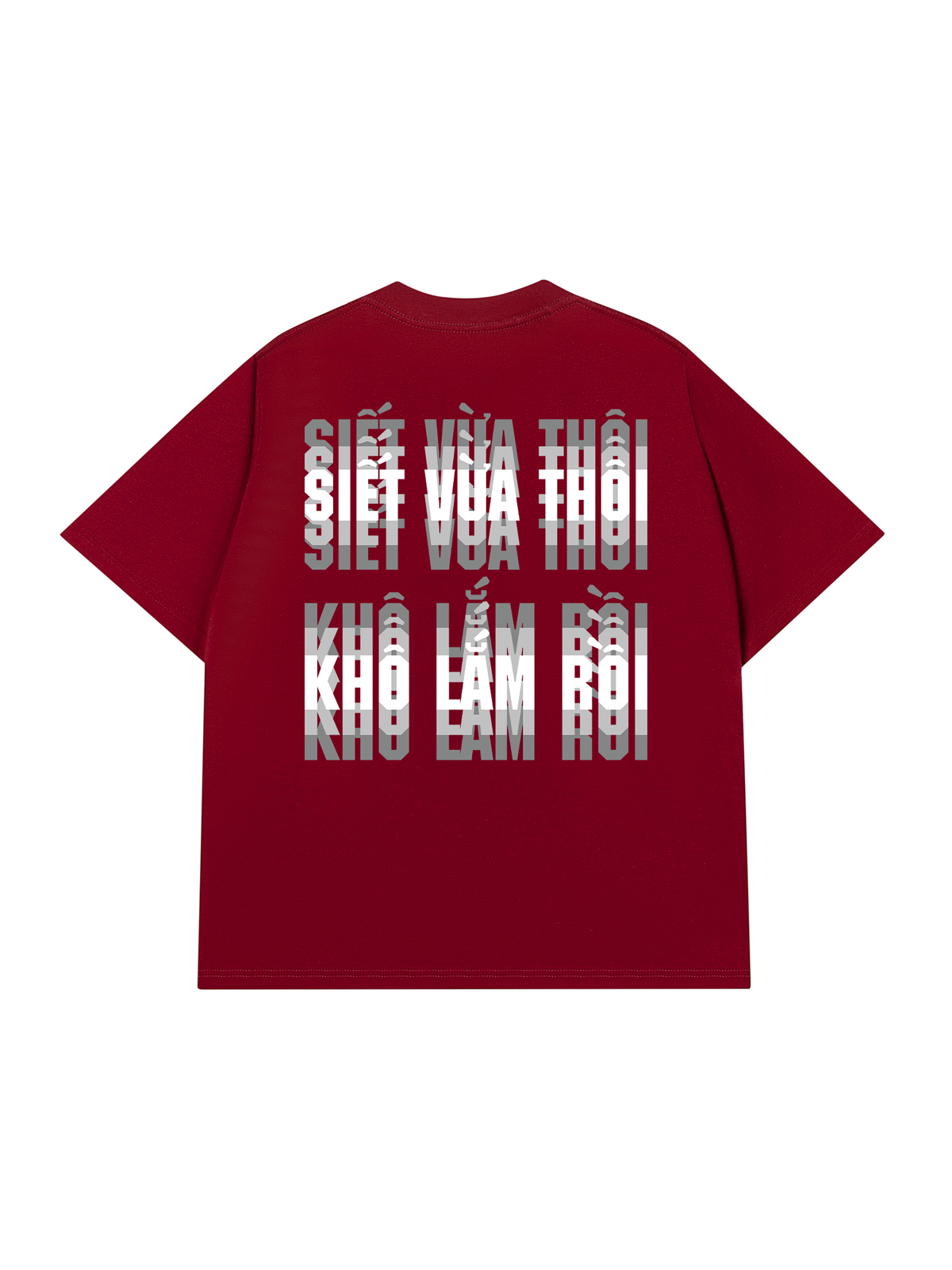 Áo Thun Relaxed Fit Siết Vừa Thôi