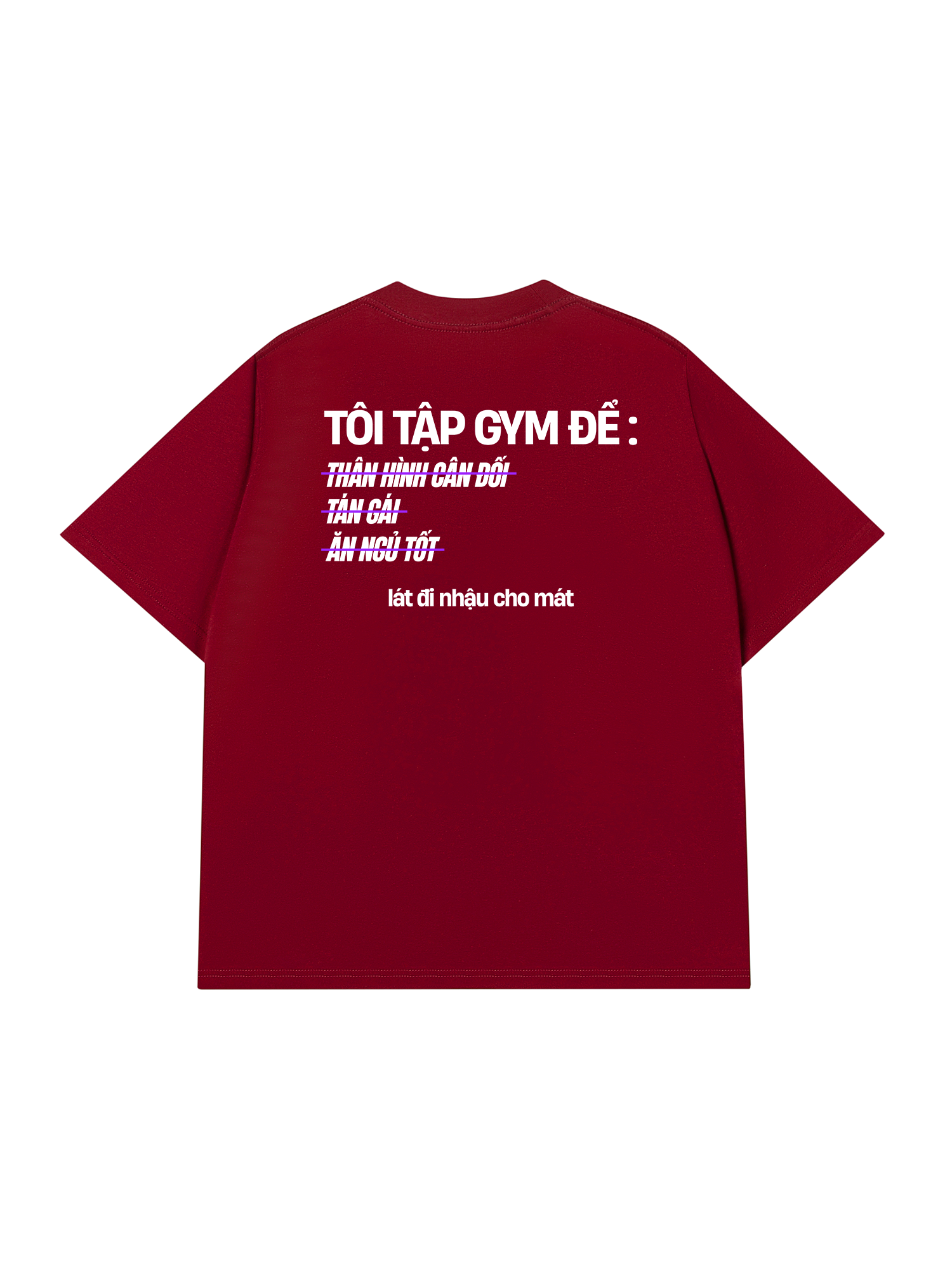 Áo Thun Relaxed Fit Lý Do Đi Tập