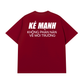 Áo Thun Relaxed Fit Kẻ Mạnh