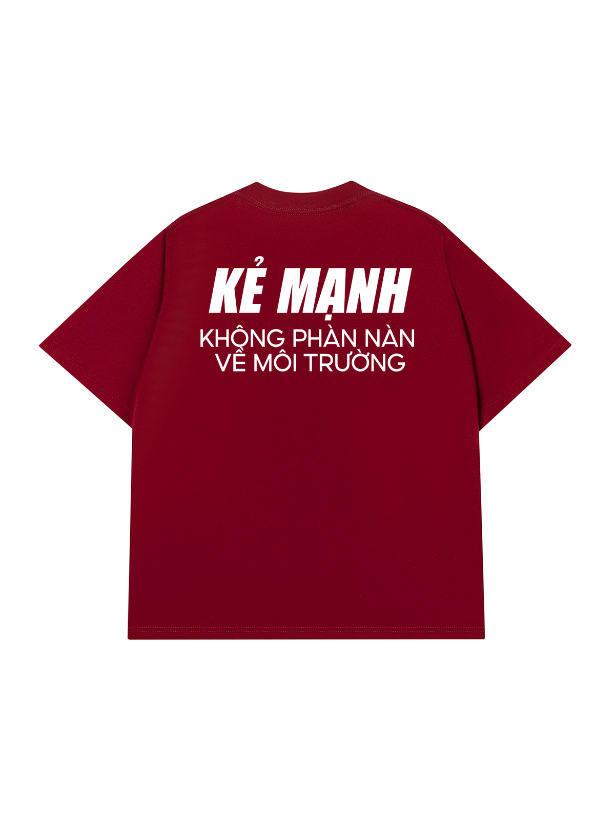 Áo Thun Relaxed Fit Kẻ Mạnh