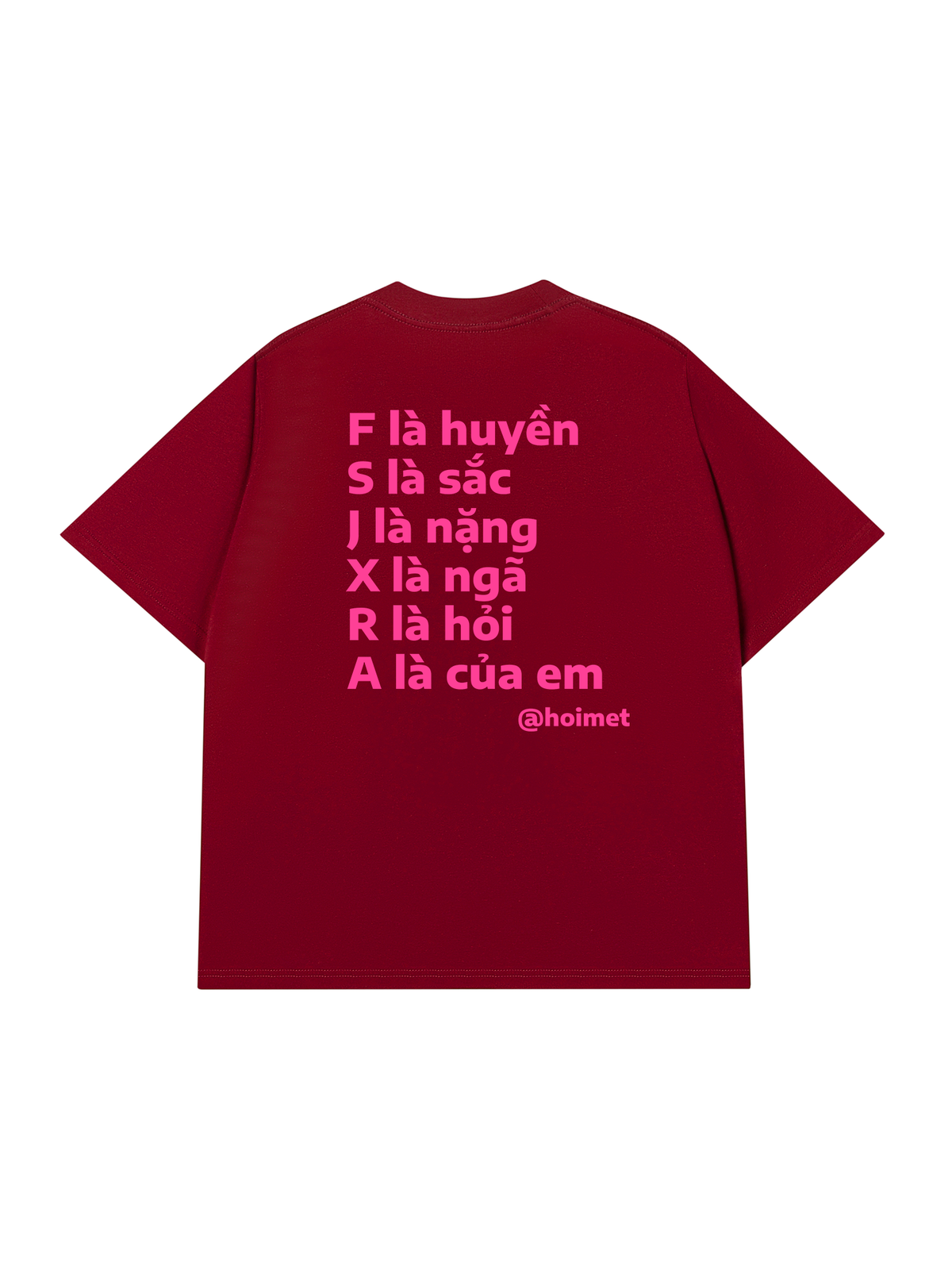 Áo Thun Relaxed Fit A Là Của Em