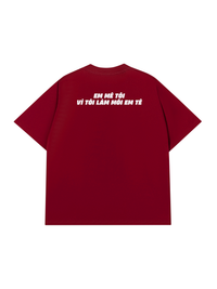 Áo Thun Relaxed Fit Em Mê Tôi