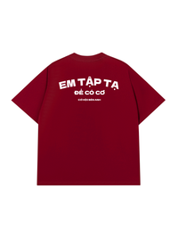 Áo Thun Relaxed Fit Em Tập Tạ