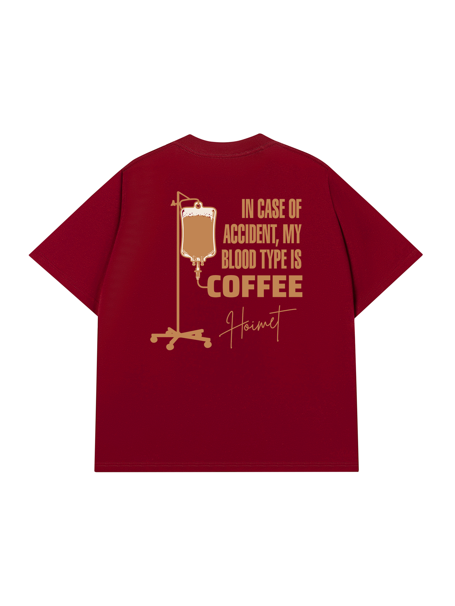 Áo Thun Relaxed Fit Blood Type Is Coffee