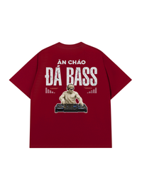 Áo Thun Relaxed Fit Ăn Cháo Đá Bass