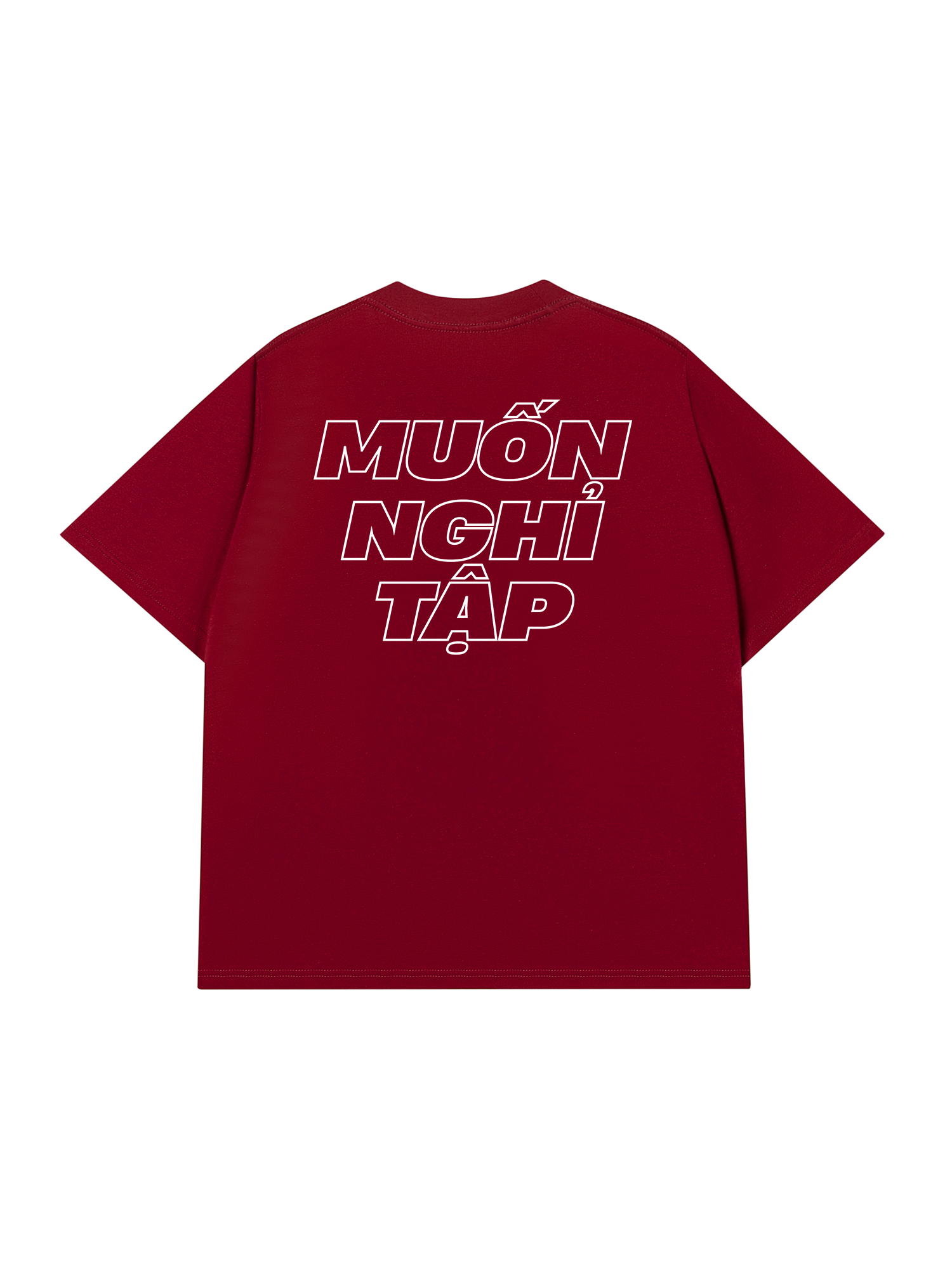 Áo Thun Relaxed Fit Muốn Nghỉ Tập Tạ