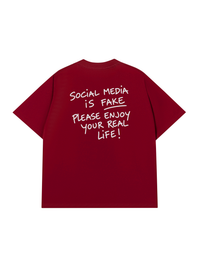 Áo Thun Relaxed Fit Social Media