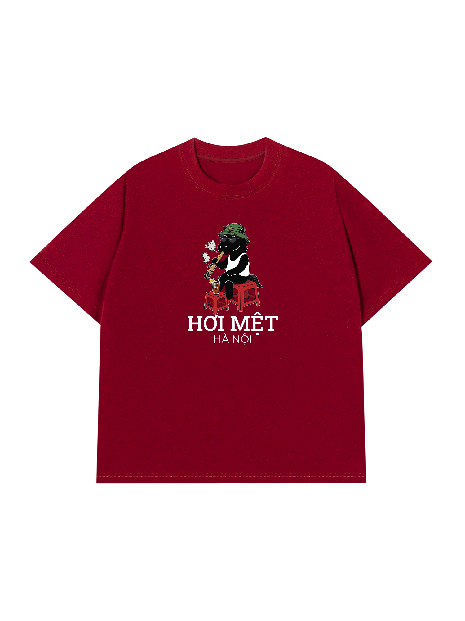 Áo Thun Relaxed Fit Hà Nội Hơi Mệt