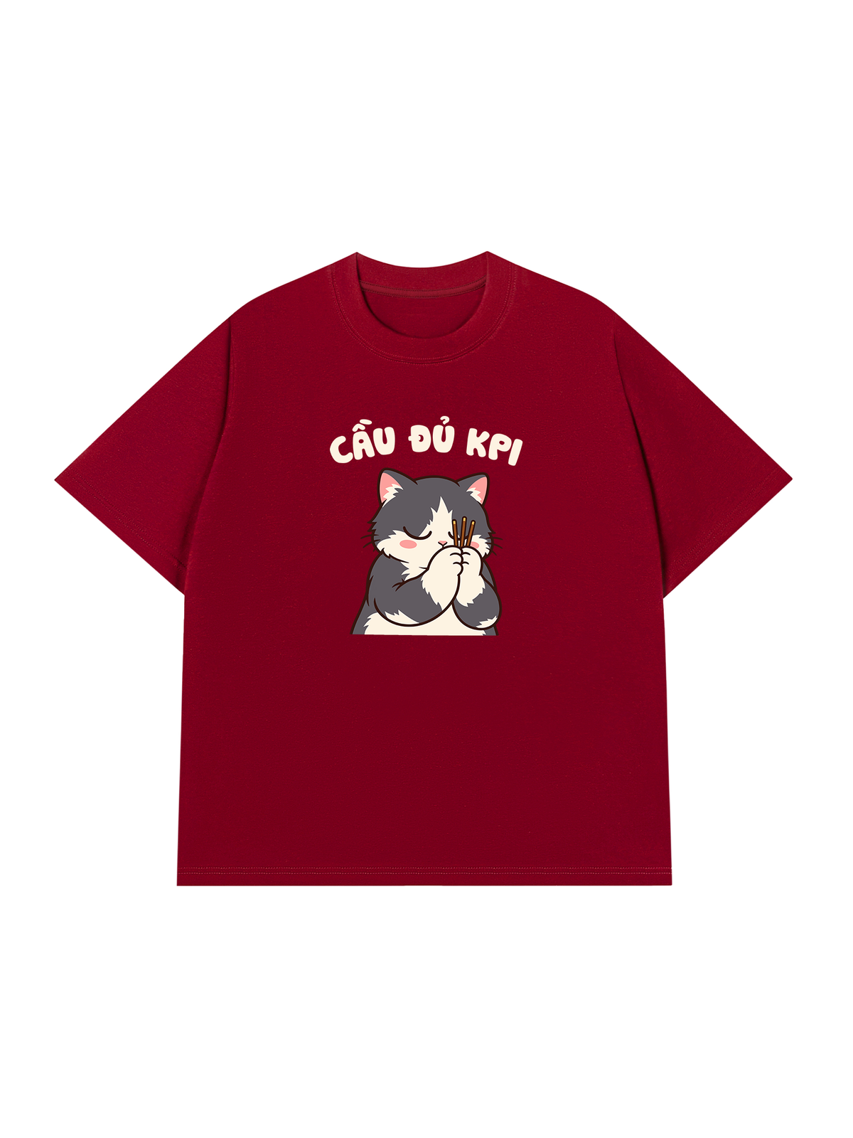 Áo Thun Relaxed Fit Cầu Đủ KPI