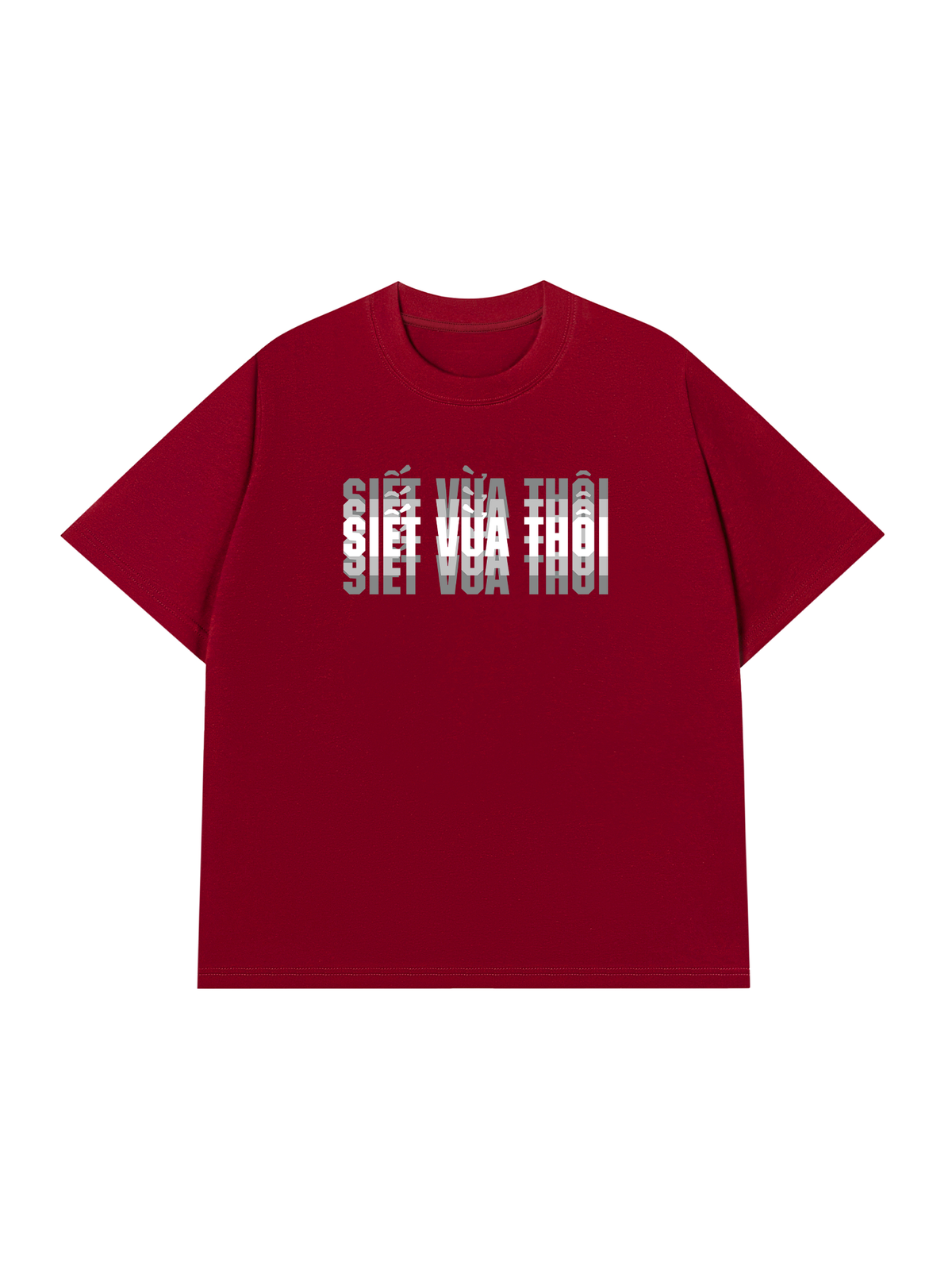 Áo Thun Relaxed Fit Siết Vừa Thôi