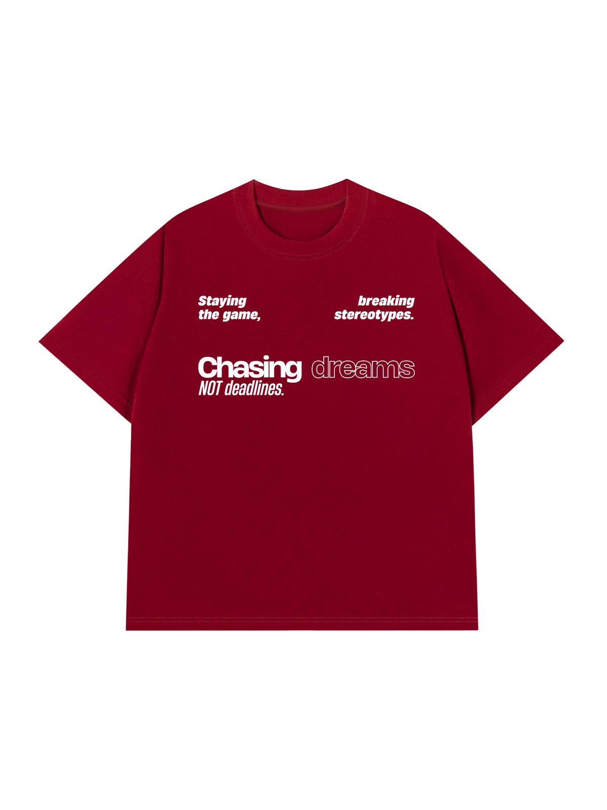 Áo Thun Relaxed Fit Chasing Dream