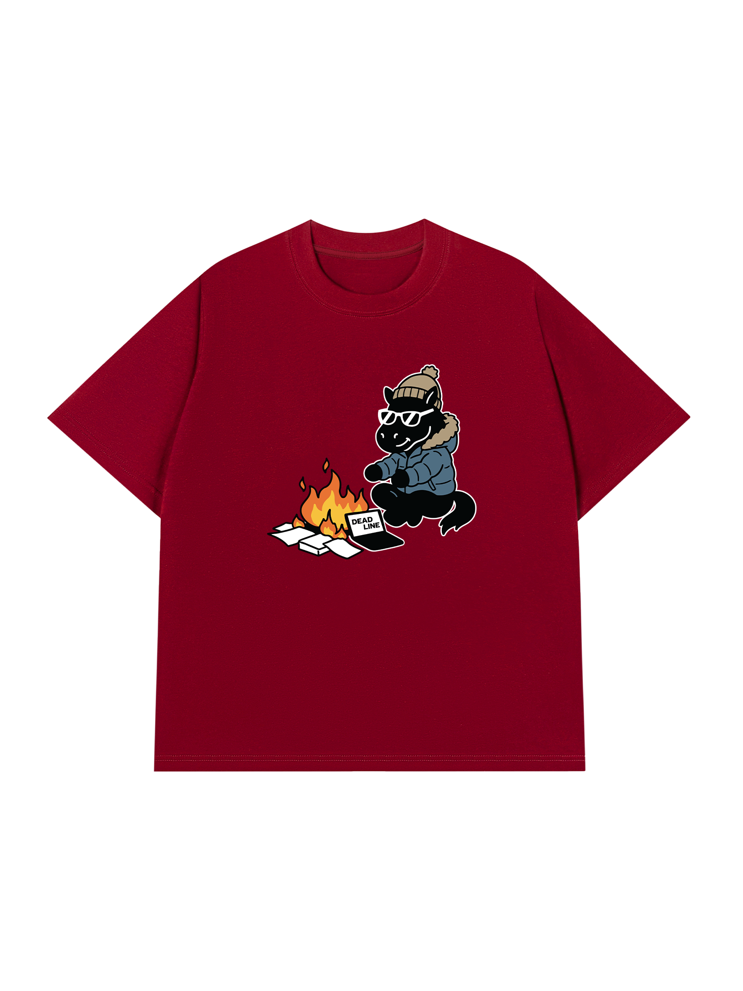 Áo Thun Relaxed Fit Kết Thúc Công Việc