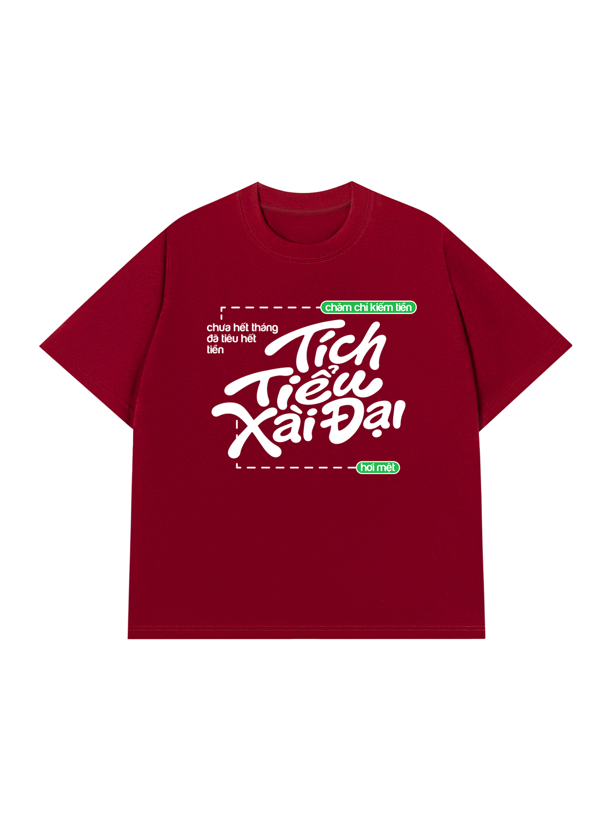 Áo Thun Relaxed Fit Tích Tiểu Xài Đại