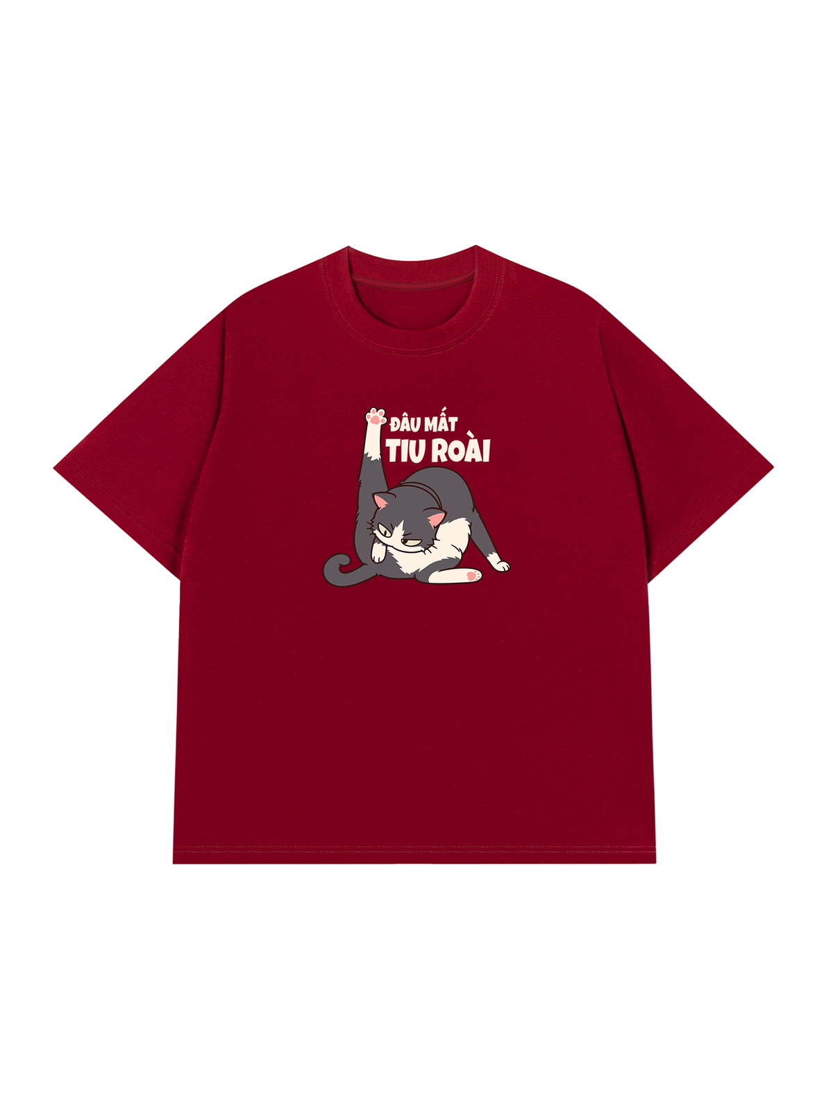 Áo Thun Relaxed Fit Đâu Mất Tiu Roài