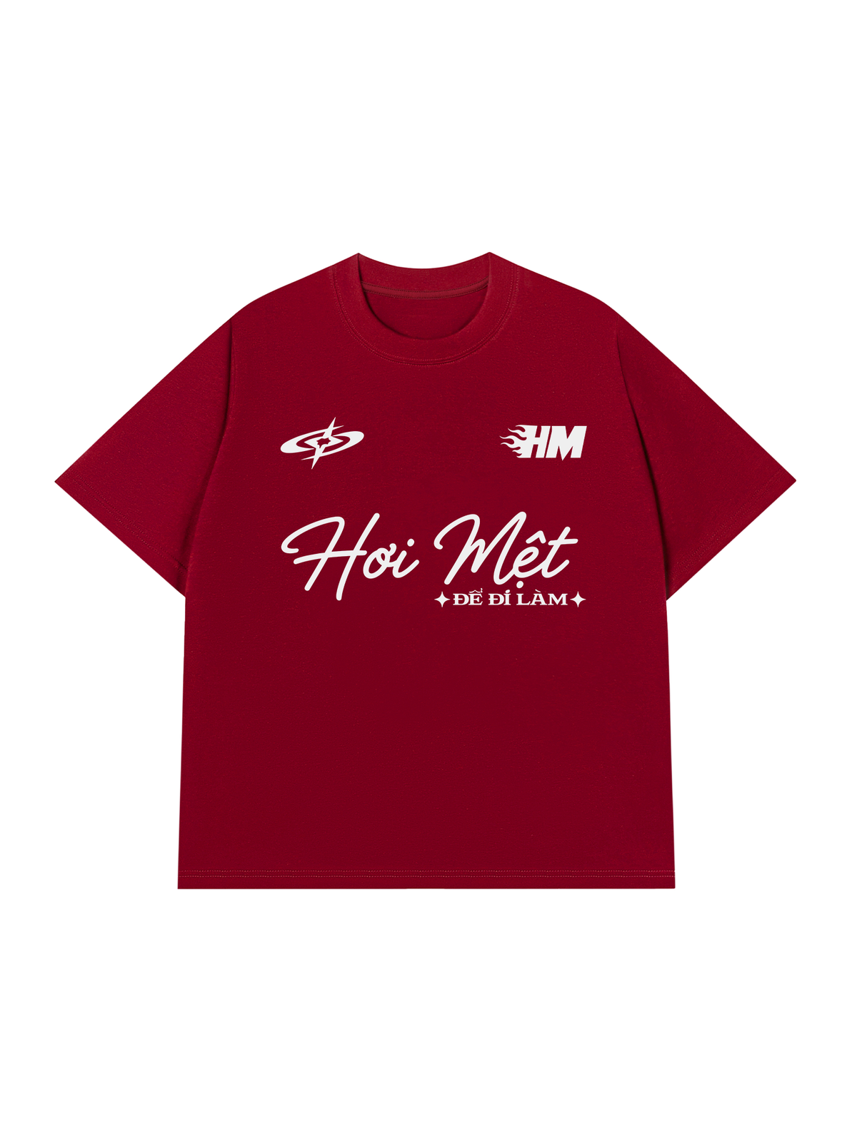 Áo Thun Relaxed Fit Hơi Mệt Để Đi Làm