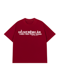 Áo Thun Relaxed Fit Hồ Sơ Bệnh Án