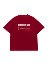 Áo Thun Relaxed Fit Zalophobia