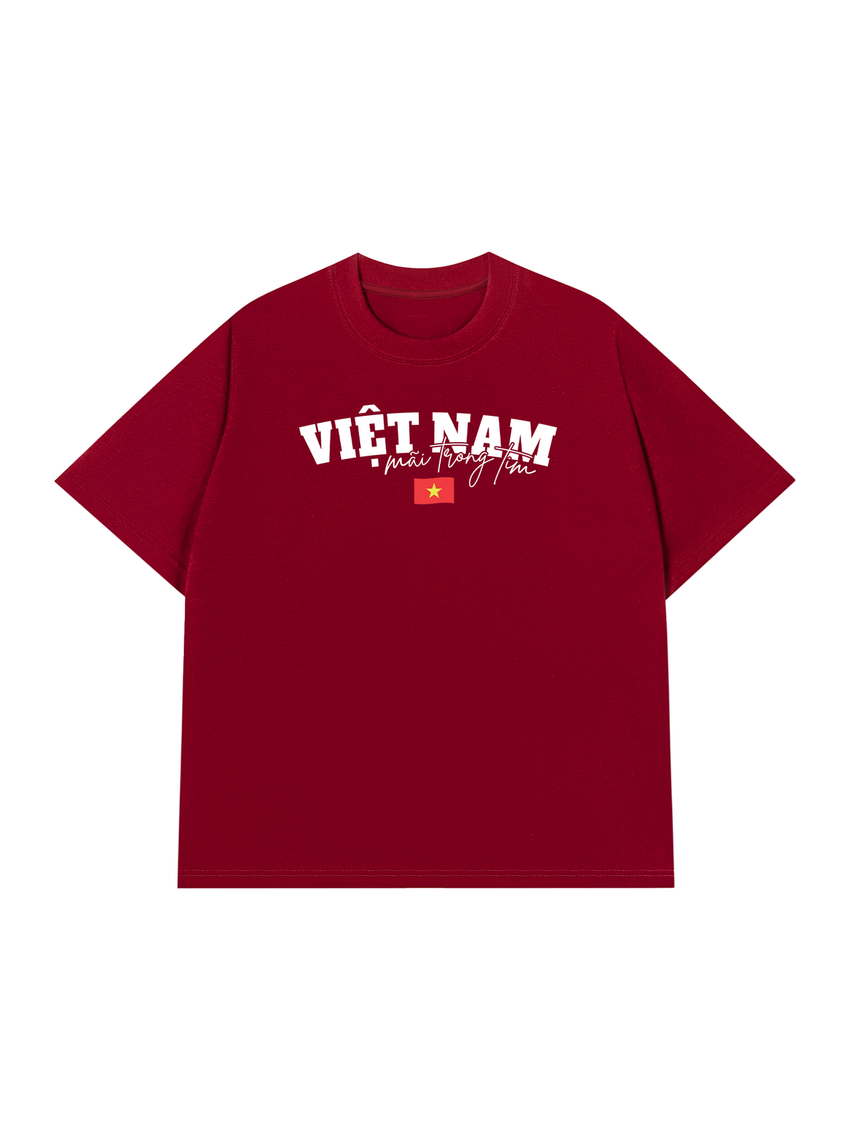 Áo Thun Relaxed Fit Việt Nam Trong Tim