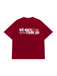 Áo Thun Relaxed Fit Về Hưu Tuổi 20