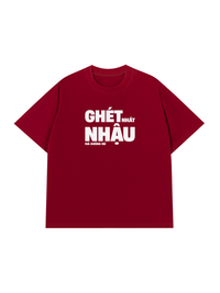 Áo Thun Relaxed Fit Ghét Nhậu