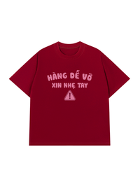 Áo Thun Relaxed Fit Cẩn Thận Vỡ