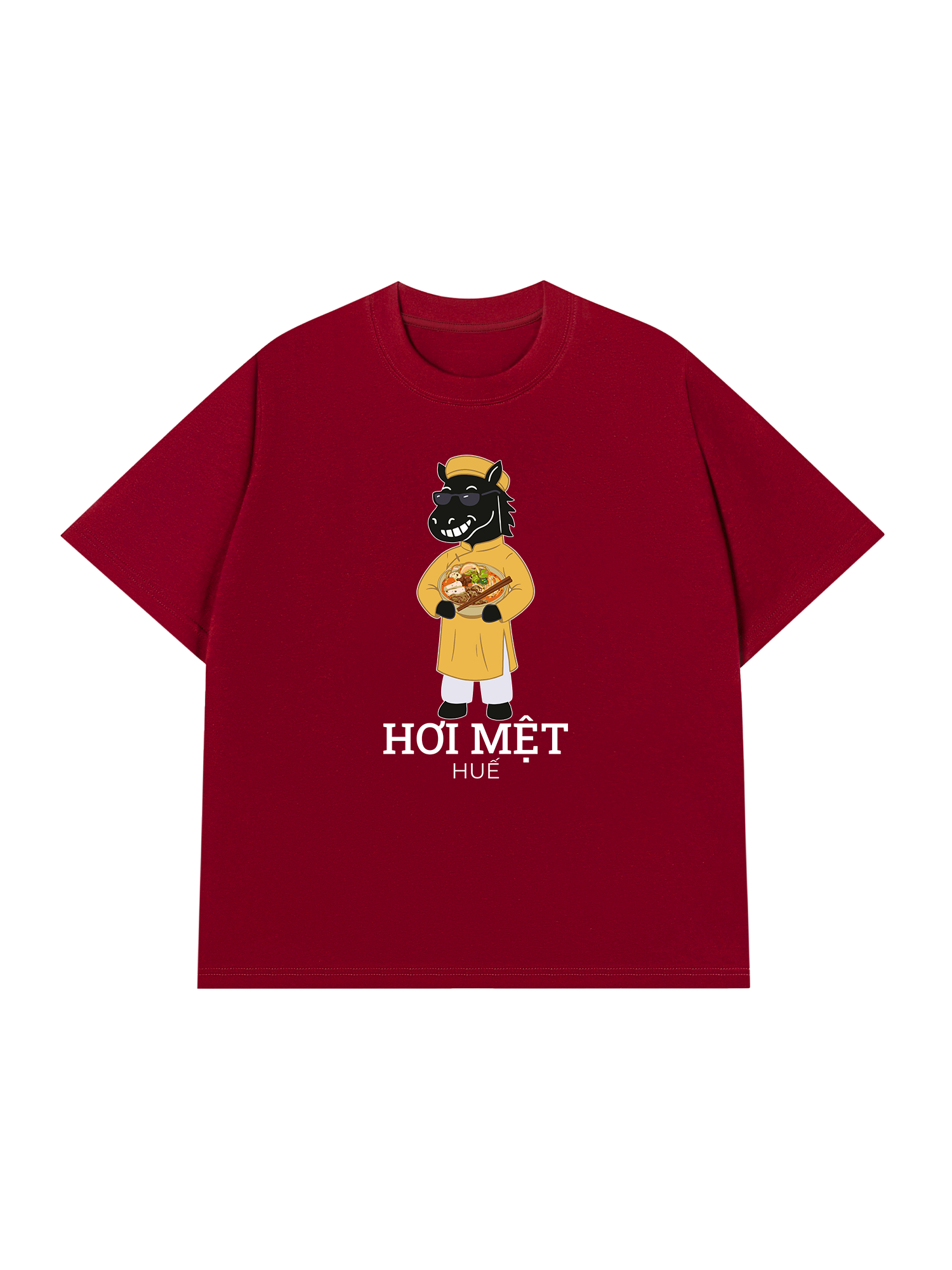 Áo Thun Relaxed Fit Huế Hơi Mệt