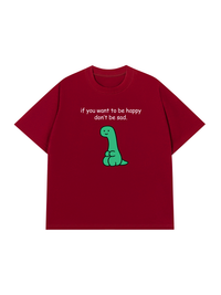 Áo Thun Relaxed Fit Don't be sad