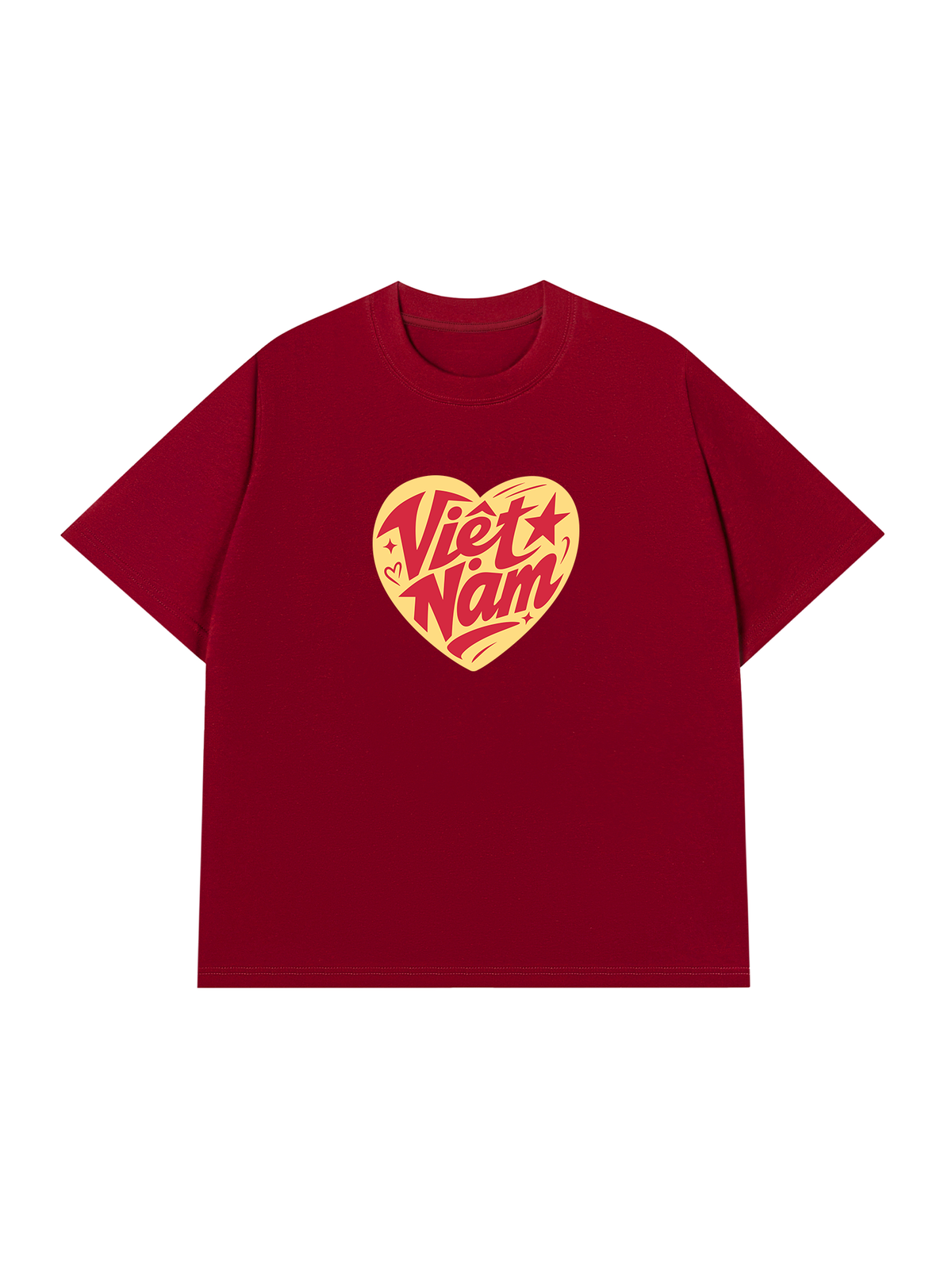 Áo Thun Relaxed Fit I Love Việt Nam