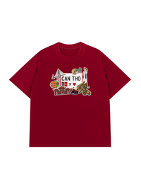 Áo Thun Relaxed Fit Du lịch Cần Thơ